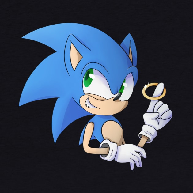 Sonic the Hedgehog by SpookytheKitty2001